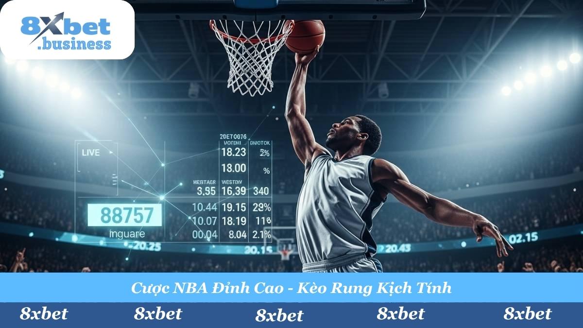 Tận hưởng sức nóng của giải đấu NBA và tham gia cược trực tiếp (Live Betting) với tỷ lệ nhảy liên tục từng giây.