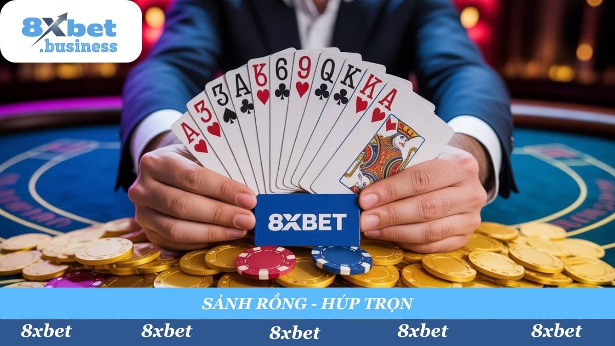 Niềm vui vỡ òa khi "binh" được Sảnh Rồng - một trong những trường hợp "tới trắng" hiếm hoi mang lại chiến thắng tuyệt đối tại Mậu Binh 8xbet.
